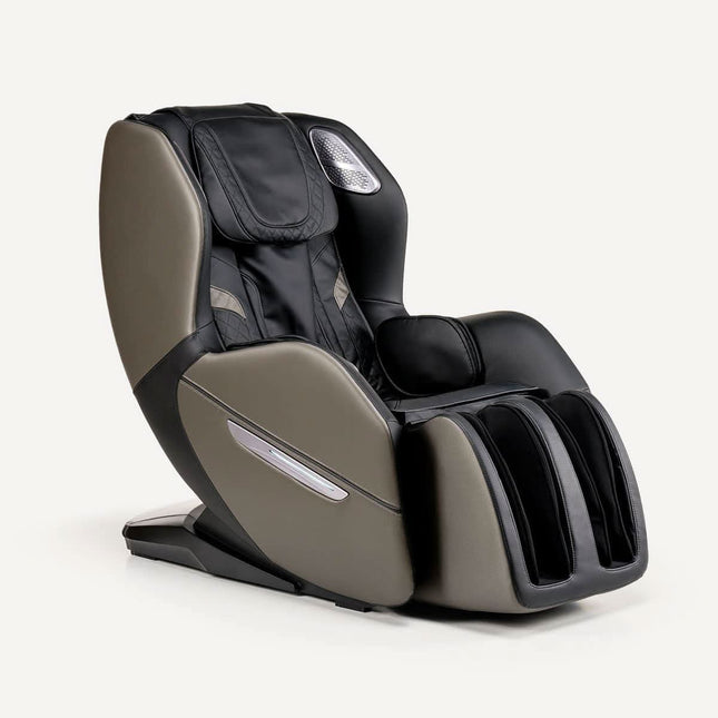 iRest EASYQ juodas masažinis krėslas – profesionalus automatinis masažas salonams ir SPA