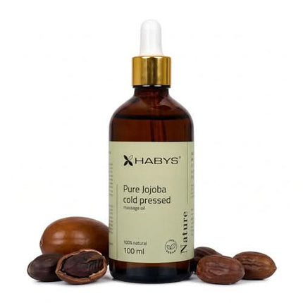Masažo aliejus HABYS Nature Pure Jojoba, 100 ml