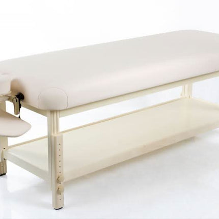 RESTPRO Classic-Flat pilkas masažo stalas profesionaliam salonui – ergonomiška darbo vieta