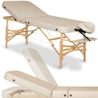 Habys GALLO PLUS LIGHT WOOD 76 cm Vinyl Flex K033 masažo stalas smėlio spalvos profesionaliam salonui