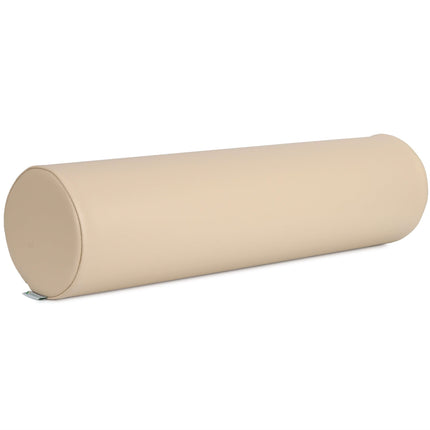 Profesionalus vinilo masažo cilindras 15x60 cm procedūrų kambariui – atspari danga, smėlio tonas