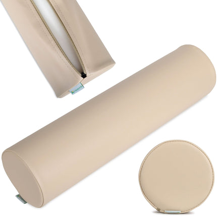 Habys masažo volelis 15x60 cm Vinyl Flex K033 smėlio spalvos – profesionaliam kūno masažui