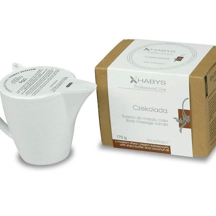 Masažo žvakė Chocolate 170g Habys - Beauty Kit
