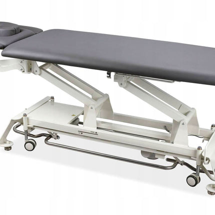 Habys EVERO V4 ERGO SOFT TOUCH K622 pilkas masažo ir reabilitacijos stalas profesionaliems salonams