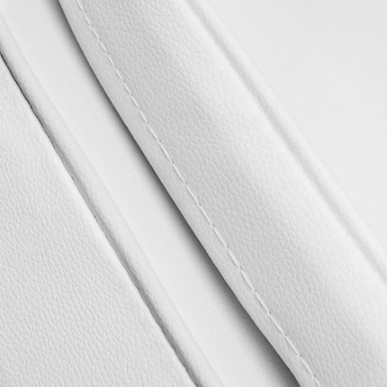 SILLON kosmetologijos kabinetui skirtas gultas – baltas, su stalčiais, mechaninis reguliavimas