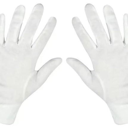 BeautyKit vienkartinės medvilninės pirštinės manikiūro ir pedikiūro procedūroms kirpykloje