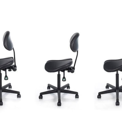 Ergonomiška masažuotojo kėdė su reguliuojamu atlošu – RESTPRO profesionalūs baldai grožio kabinetui
