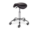 Habys LOFI COMFY BASE K515 juoda meistro kėdutė balnas – ergonomiška sėdynė kosmetologams ir grožio salonams
