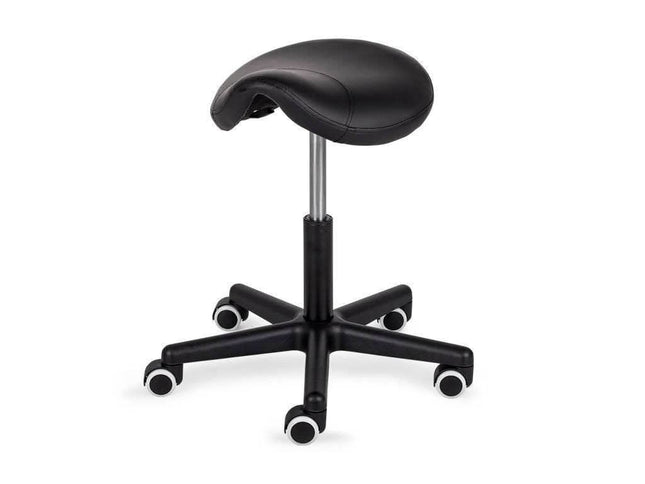 Habys LUMO COMFY BASE K515 meistro kėdutė balnas juodos spalvos profesionaliam grožio salonui