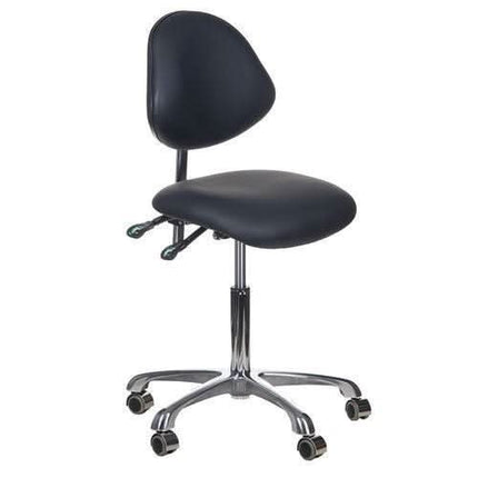 BS meistro kėdutė BY-8377 juoda – ergonomiška profesionali sėdynė kosmetologijos kabinetui ar grožio salonui