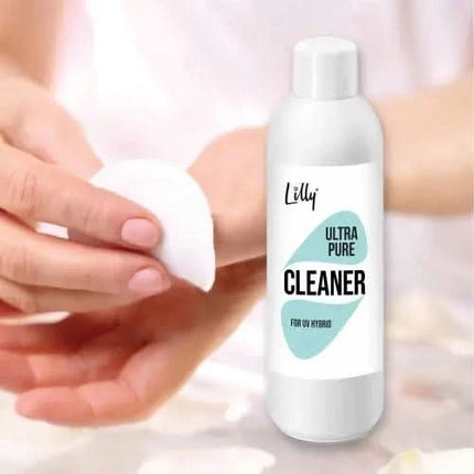 Ultra Pure Cleaner tirpalas manikiūro studijoms – švariai paruošia natūralų nagą ilgalaikei dangai