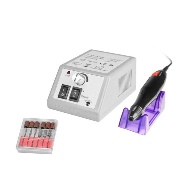 BeautyKit Merc-2000 pilka elektrinė nagų freza manikiūrui ir pedikiūrui, reguliuojama 0–20000 rpm