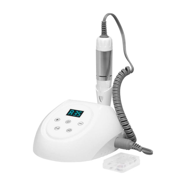 BeautyKit Activ Power N20 elektrinė nagų freza manikiūrui balta – profesionali priemonė nagams ir odelėms
