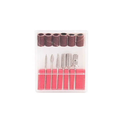 BeautyKit MINI PRO203 sidabrinė freza rankose – mobili manikiūro įranga darbui salone ir vizitų metu