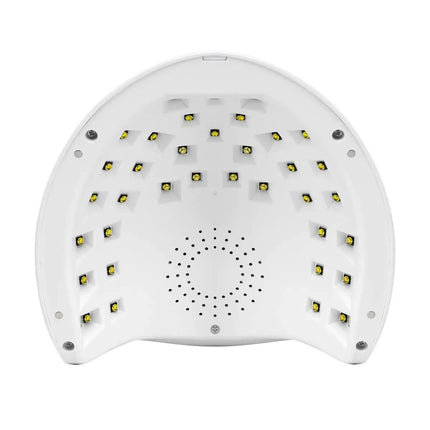 OCHO NAILS X13 Plus LED/UV lempa su veidrodiniu dugnu – efektyvus gelių ir hibridų kietinimas pedikiūrui