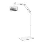 Nagų lempa UV/LED GLOW 112 pedikiūrui su stovu, 48 W