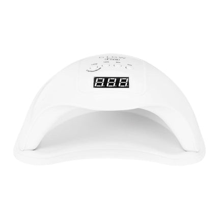 Profesionali 48W UV/LED nagų lempa GLOW 5 – tolygus kietinimas pedikiūro ir manikiūro salonuose