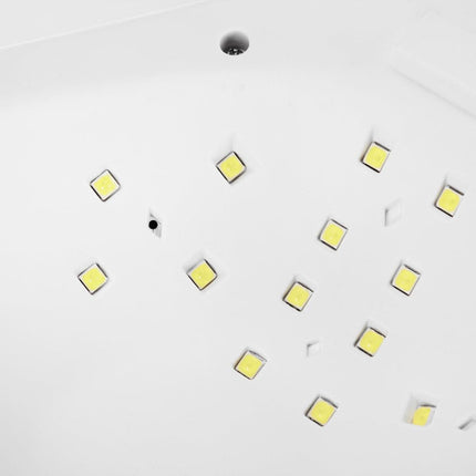 GLOW 5 profesionali nagų lempa balta – UV/LED Dual technologija manikiūro ir pedikiūro meistrui