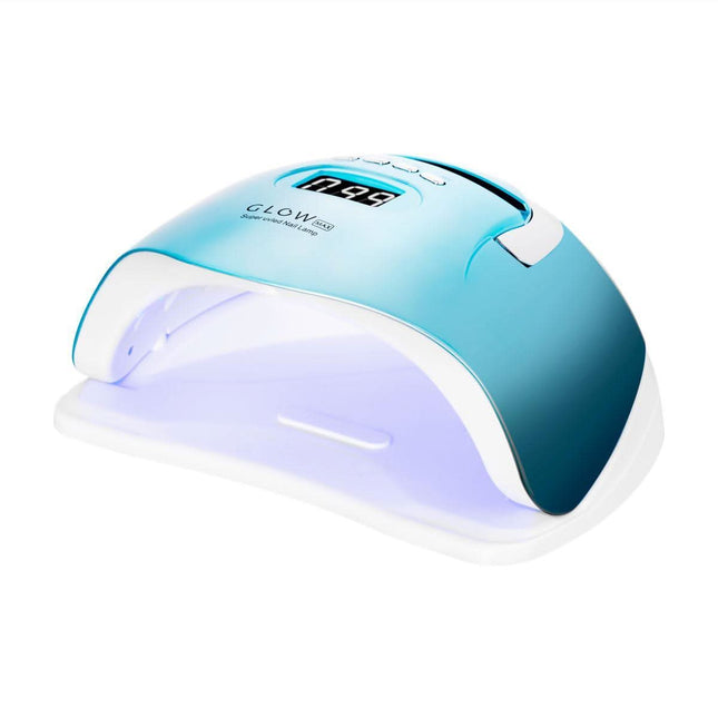 GLOW F2 BP nagų lempa UV/LED 220W profesionaliam manikiūrui ir pedikiūrui – greitas kietinimas