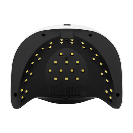 GLOW V1 nagų lempa pedikiūrui – erdvi 168 W galia gelių kietinimui