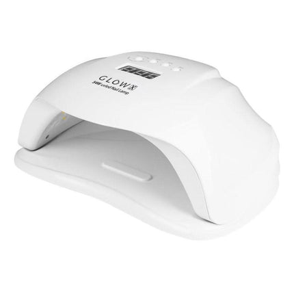 GLOW X 54W UV LED lempa gelių kietėjimui – 365nm ir 405nm bangos ilgis tolygiam nagų džiovinimui