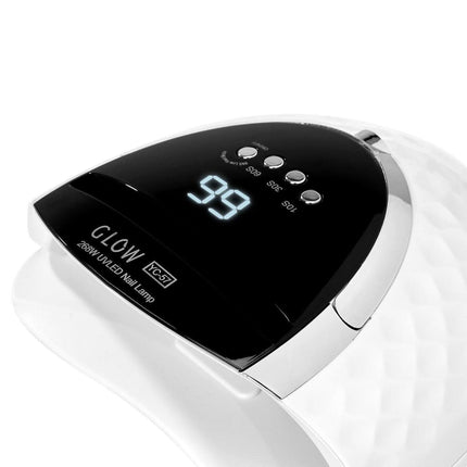 GLOW YC57 balta UV/LED lempa – intensyviam saloniniam manikiūrui ir pedikiūrui