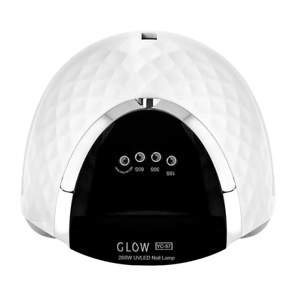 GLOW nagų lempa YC57 268 W – saloninė LED/UV įranga manikiūro darbo vietai
