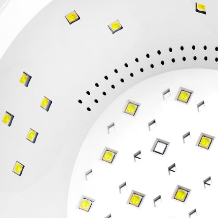 OCHO NAILS 8 profesionali 84 W lempa – UV/LED technologija efektyviam gelinio lako kietinimui namuose ir salone