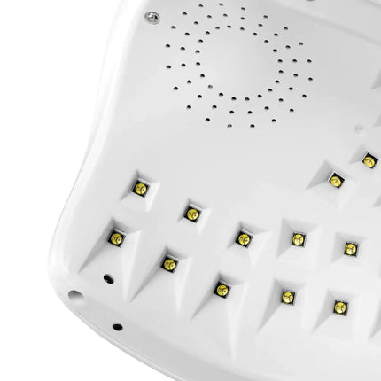 Veidrodiniu dugnu UV/LED lempa OCHO NAILS X13 – 65W galia profesionaliems nagų procedūrų meistrams