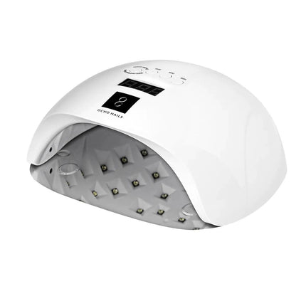 OCHO NAILS X13 nagų lempa profesionaliam manikiūrui – 65W galia tolygiam gelių sukietėjimui