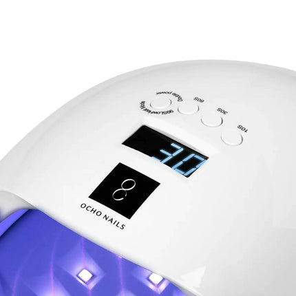 UV/LED nagų kietinimo lempa OCHO NAILS X13 – patikimas apšvietimo sprendimas nagų meistrams