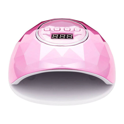 BeautyKit SHINY 86W nagų lempa pedikiūrui – erdvi kamera, tinka kojų nagams kietinti salone