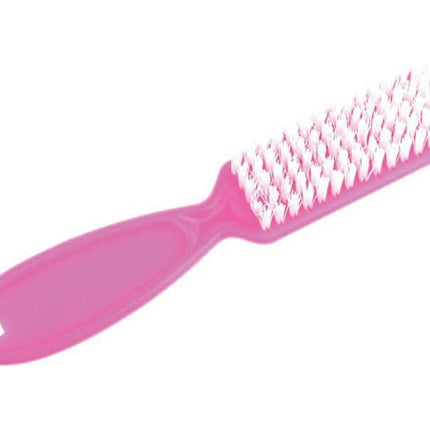 BeautyKit plastikinis nagų šepetėlis dulkėms šalinti po dildymo – manikiūro ir pedikiūro įranga švariam nago paviršiui