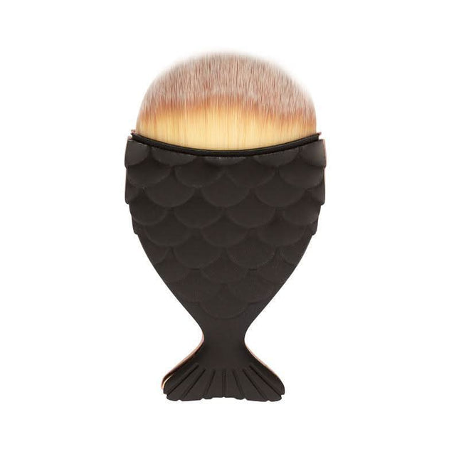 BeautyKit BLACKFISH nagų šepetėlis žuvytės formos dulkėms valyti – manikiūro įrankis salonui