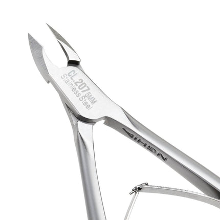 NGHIA CL.207 INOX odelių žnyplutės pedikiūro meistrams – ilgaamžės ir higieniškos 12,5 mm žnyplutės