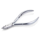 NGHIA Export žnyplutės odelėms N-03 FULL JAW 9mm – profesionalios INOX plieno žnyplutės manikiūrui