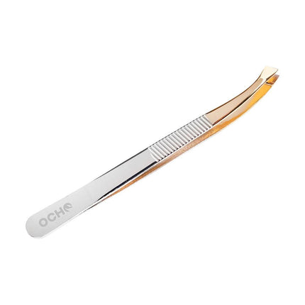OCHO GOLD įstrižas pincetas TO03 - Beauty Kit
