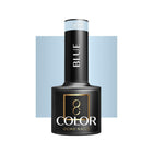 OCHO NAILS hibridinis nagų lakas BLUE 502 5g – profesionalus mėlynas lakas manikiūrui ir pedikiūrui