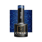 OCHO NAILS hibridinis nagų lakas BLUE 512 5g – mėlynas hibrido lakas manikiūrui ir pedikiūrui
