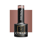 OCHO NAILS hibridinis nagų lakas BROWN 805 5g – rudas hibridinis lakas manikiūrui ir pedikiūrui