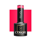 OCHO NAILS hibridinis nagų lakas FLUO F05 5g – ryški fluorescentinė spalva ilgalaikiam manikiūrui