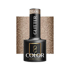 OCHO NAILS hibridinis nagų lakas GLITTER G06 5g – blizgus glitter efektas profesionaliam manikiūrui ir pedikiūrui