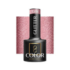 OCHO NAILS hibridinis nagų lakas GLITTER G08 5g su blizgučių dalelėmis manikiūrui ir pedikiūrui