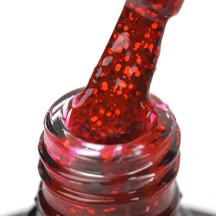 Profesionalus hibridinis nagų lakas su glitter efektu OCHO NAILS – pedikiūrui ir manikiūrui