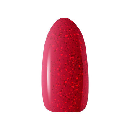 OCHO NAILS GLITTER G10 hibridinis lakas – ilgalaikis blizgučių efektas profesionaliam manikiūrui
