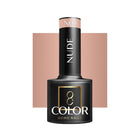 OCHO NAILS hibridinis nagų lakas NUDE N02 5g – nude atspalvio manikiūro lakas profesionaliam naudojimui