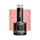 OCHO NAILS hibridinis nagų lakas PINK 318 5g – rožinis hibridinis lakas manikiūrui ir pedikiūrui