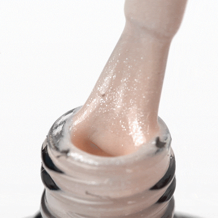 Rožinis hibridinis nagų lakas OCHO NAILS 321 – greitas tepimas intensyvaus klientų srauto salonams