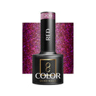 OCHO NAILS hibridinis nagų lakas RED 209 5g – profesionalus raudonas hibridas manikiūrui ir pedikiūrui