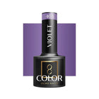 OCHO NAILS hibridinis nagų lakas VIOLET 403, 5 g – violetinis lako atspalvis manikiūrui ir pedikiūrui
